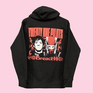Twenty One Pilots Breach Album Rock Zip-Up Hoodie S